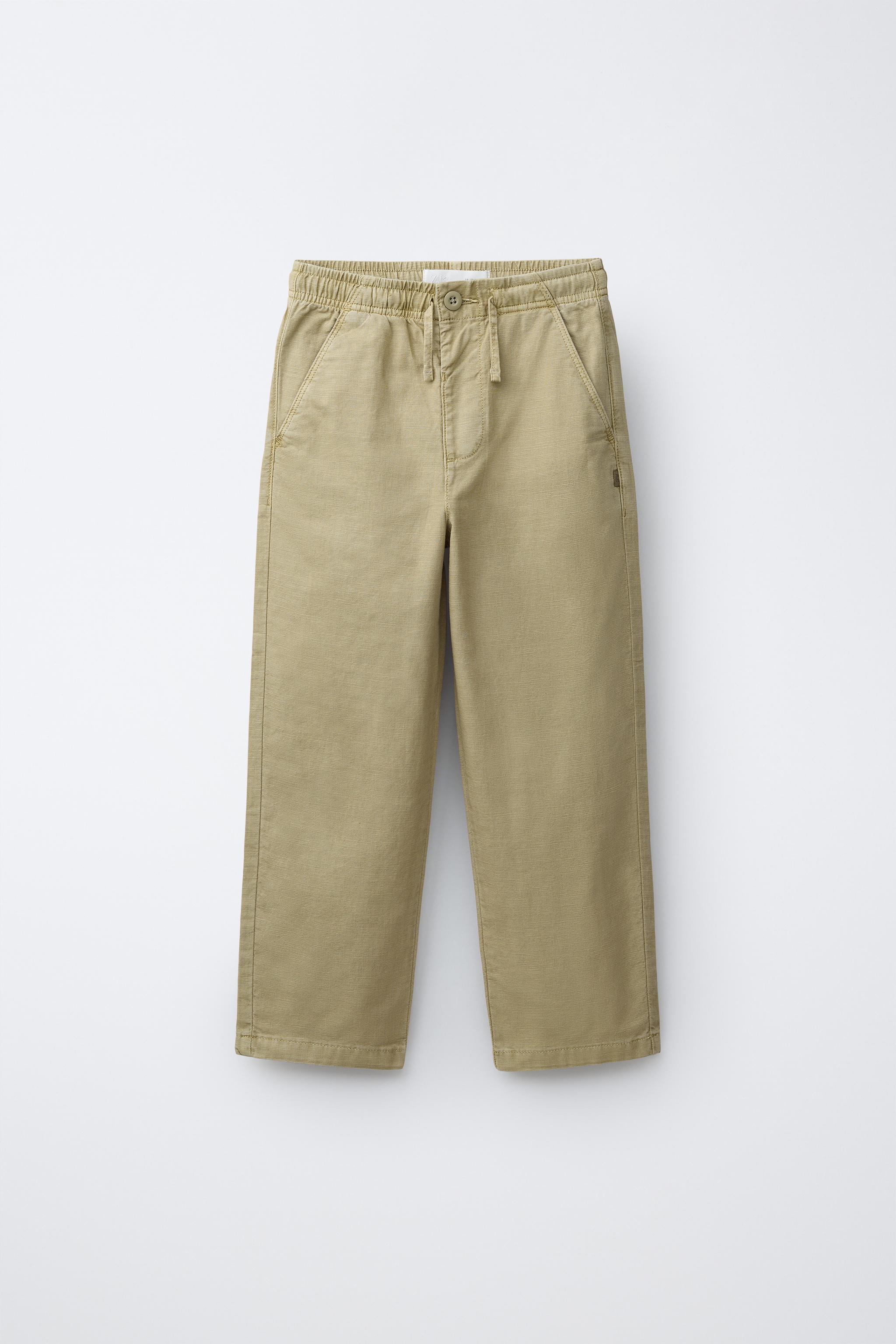 FLOWY COTTON PANTS